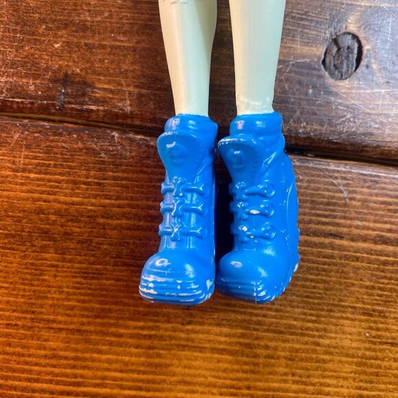 2015 Monster High Frankie Stein Doll Pink Body Suit Blue Shoes Ghoul Spirit - Picture 4 of 8